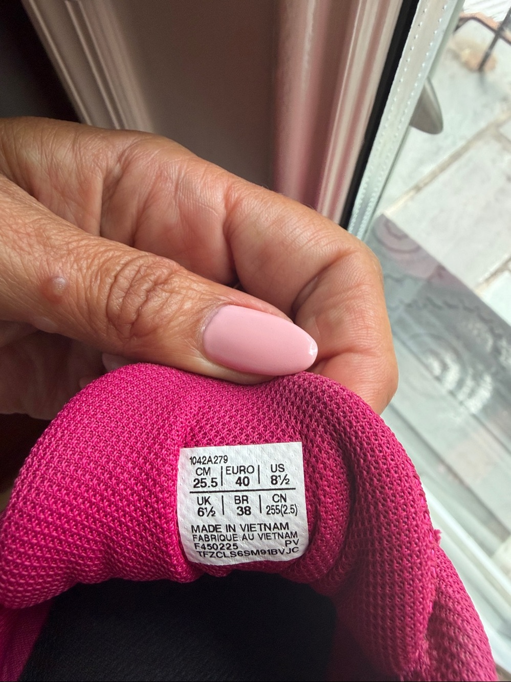 ASICS Hot Pink Women's Athletic Running/Tennis Sneakers - Picture 9 of 9